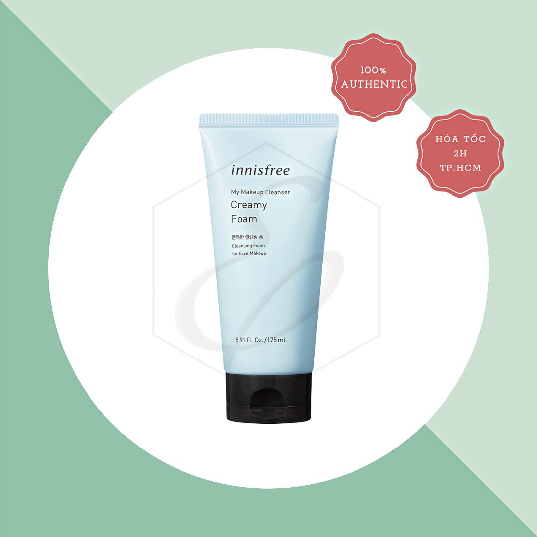 Sữa Rửa Mặt Tẩy Trang Innisfree My Makeup Cleanser Creamy Foam - 175ml